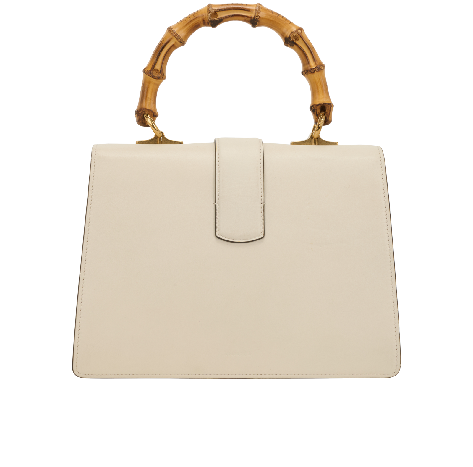 Medium Bamboo Dionysus, &pound;950, Handbags, Blue/Red/White, Leather, Back view